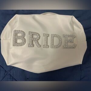 Elegant White Bridal Clutch